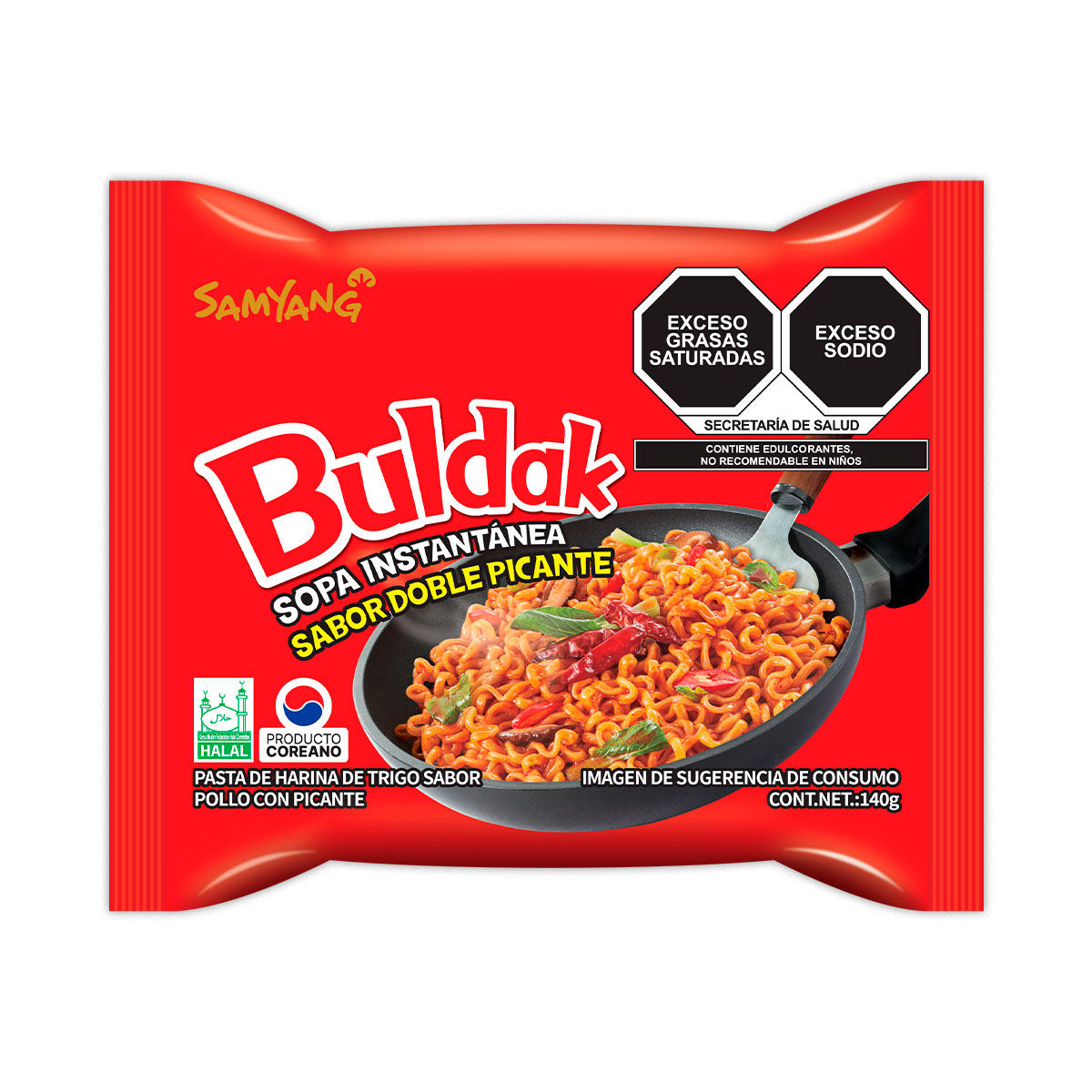 Buldak Ramen al pollo piccante 140g