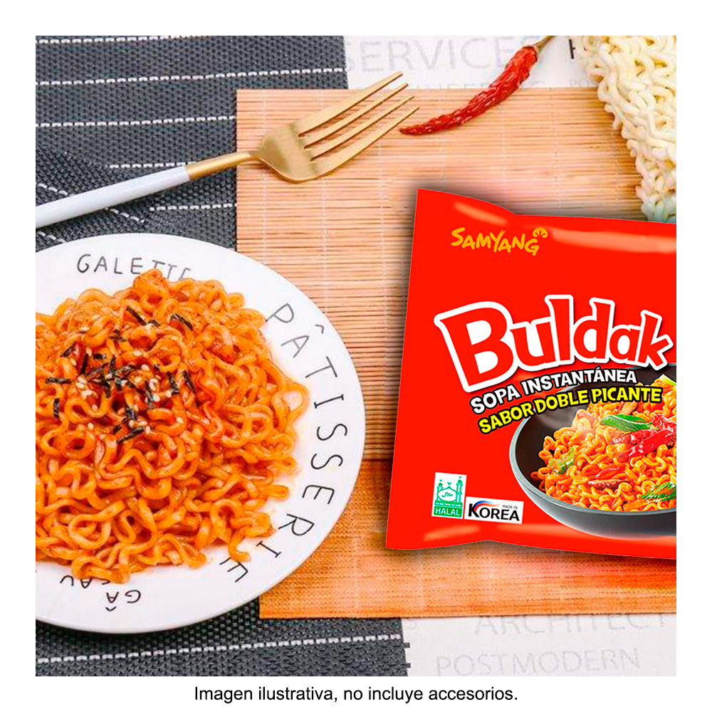 Ramen Picante 2X Buldak 140g (20 pzs)