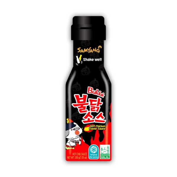 Salsa para Ramen sabor Pollo Picante Buldak Samyang 200g (24 pzs )