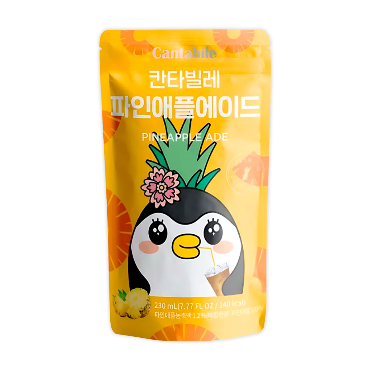 Bebida sabor Piña Cantabile 230ml (10 pzs)