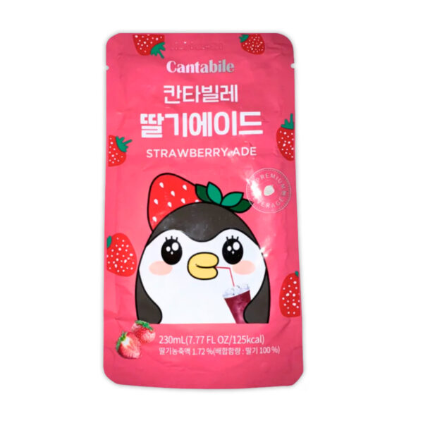 Bebida sabor Fresa Cantabile 230ml (10 pzs)