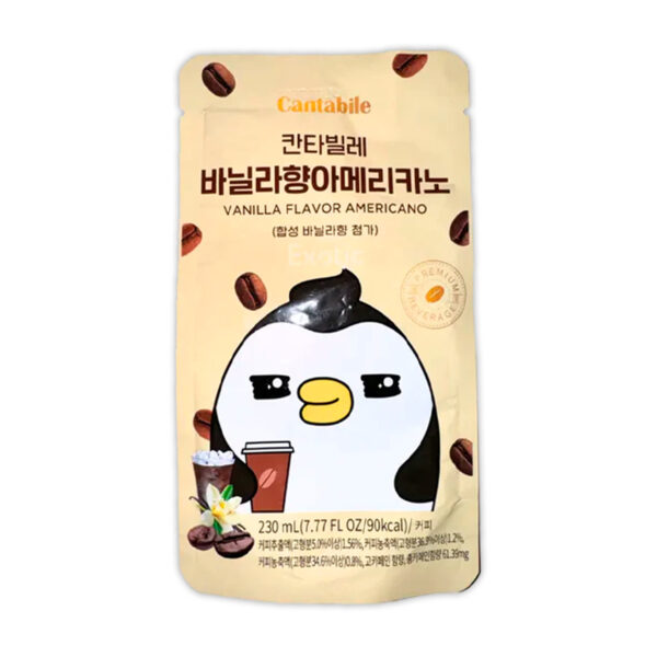 Café Vanilla Americano Cantabile 230ml (10 pzs)