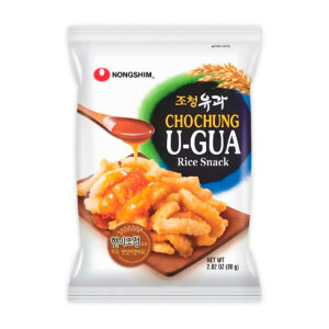 Botana de arroz U-Gua Nongshim 80g (20 pzs)