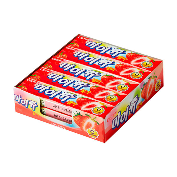 My Chew Fresa CROWN 660g (Caja 8 pzs)