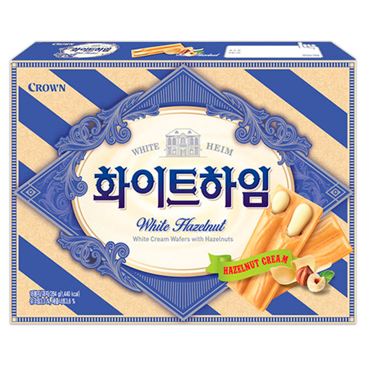 Galletas sabor Avellanas CROWN 284g (12 pzs)