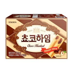 Galletas sabor Chocolate y Avellanas CROWN 47g (21 pzs)