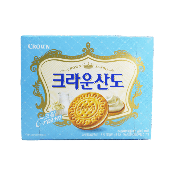 Galletas Sando Sabor vainilla (12 pzs)