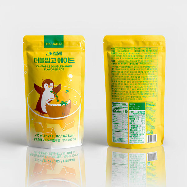 Bebida sabor Doble Mango Cantabile 230ml (10 pzs)