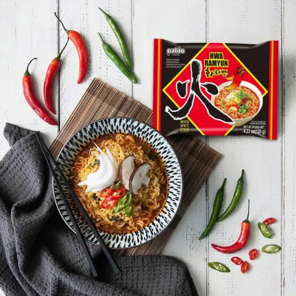Paldo Hwa Ramen Picante Con Soya 120g (20 pzs)