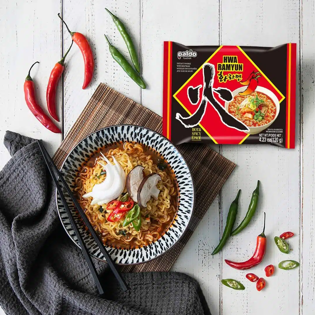 Paldo Hwa Ramen Picante Con Soya 120g (20 pzs)