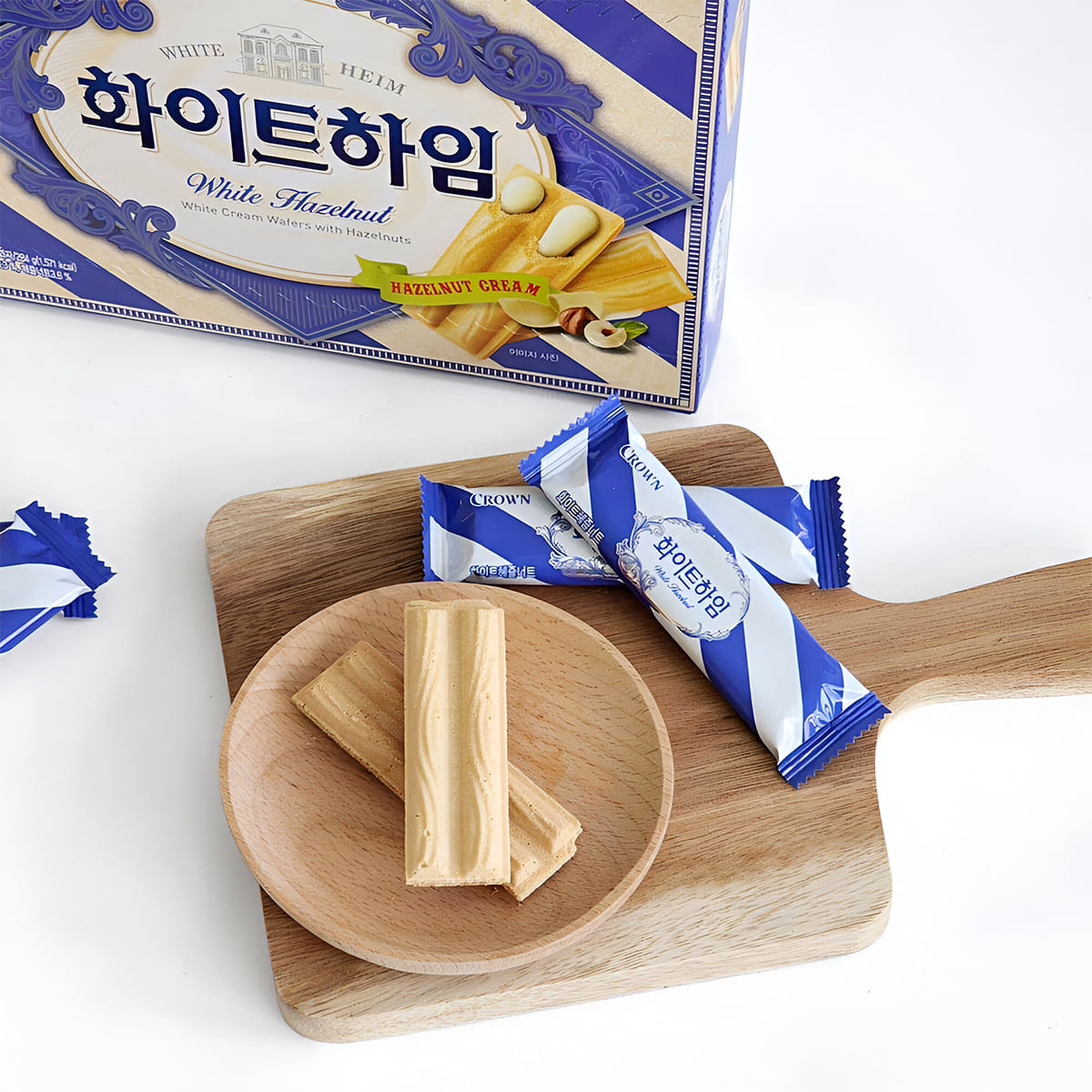 Galletas sabor Avellanas CROWN 284g (12 pzs)