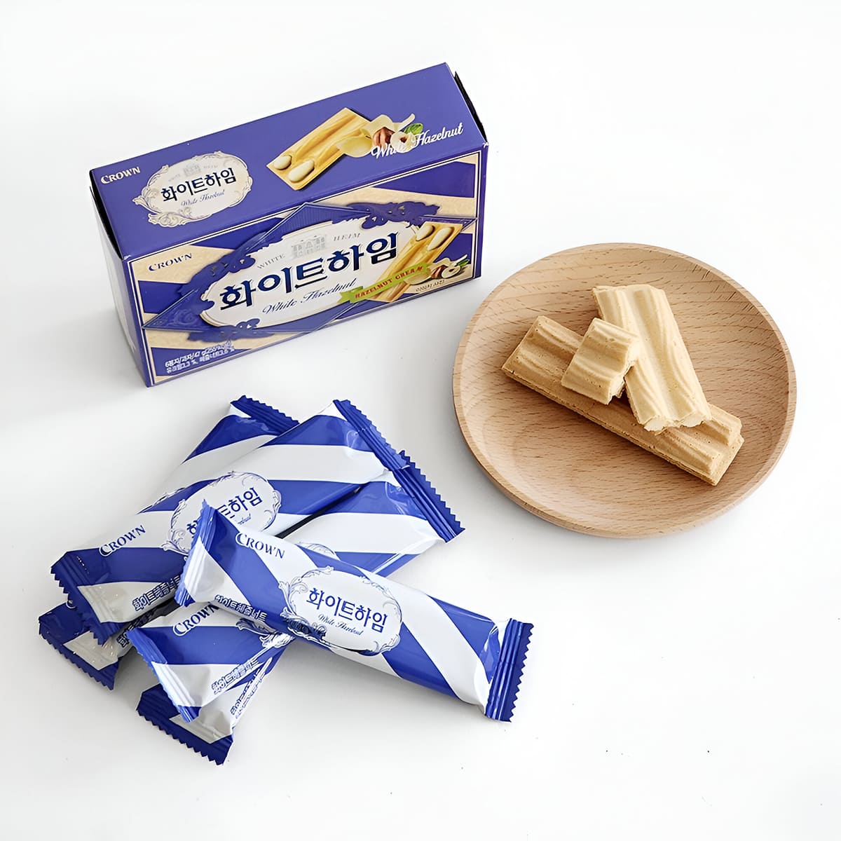 Galletas sabor Avellanas CROWN 47g (21 pzs)