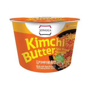 Ramen Salteado con Kimchi y Mantequilla Bowl Jongga 138g (12pz)