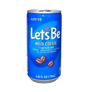 Café Coreano Let’s Be Suave Lotte 175ml (30 piezas)