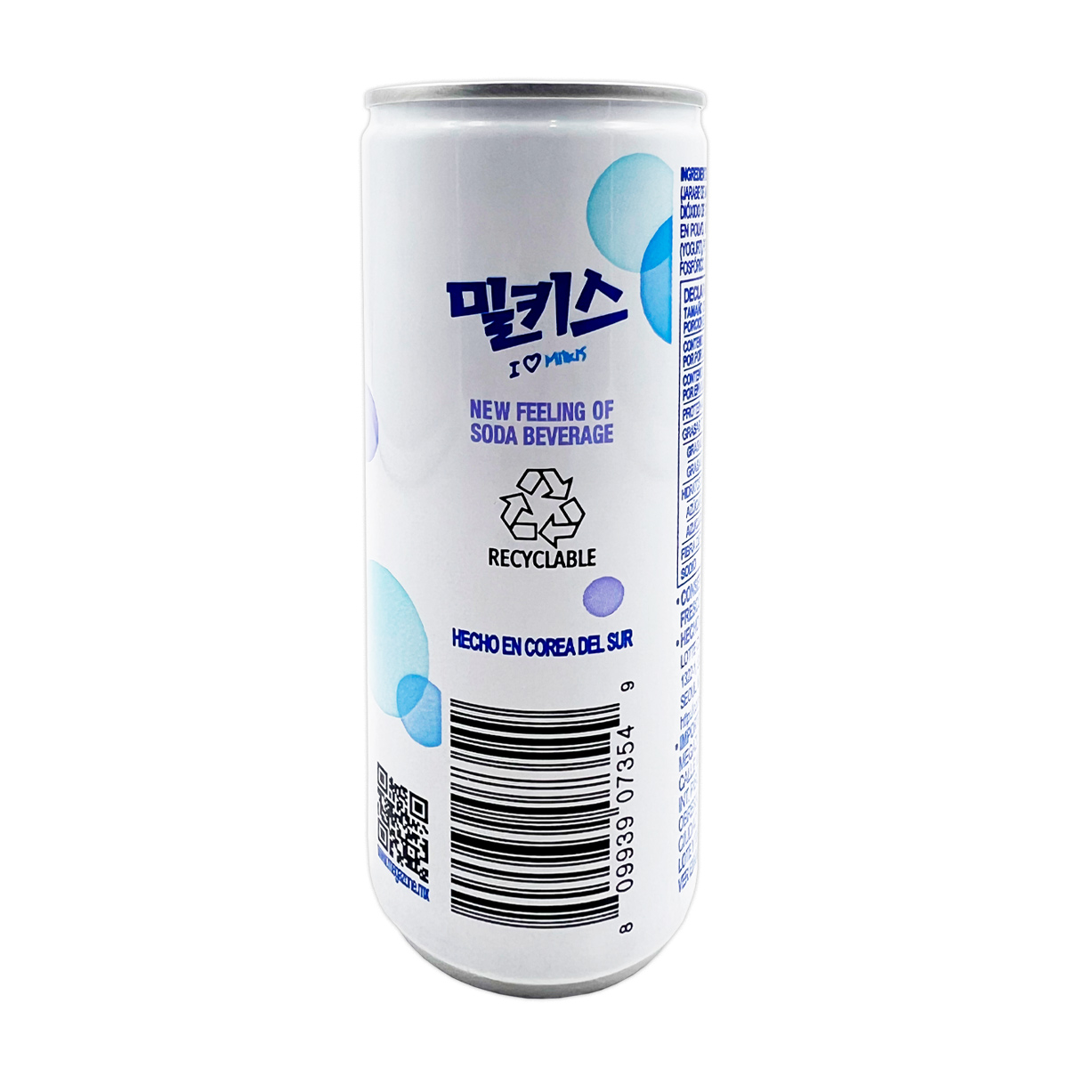 Bebida Coreana Milkis Original Lotte 250ml (30 pzs)