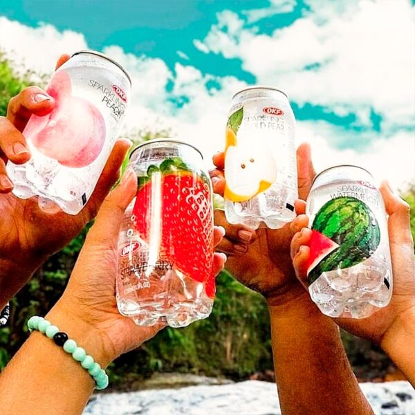 Refresco sabor Mora Azul OKF 350ml (24 pzs)