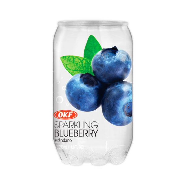 Refresco sabor Mora Azul OKF 350ml (24 pzs)