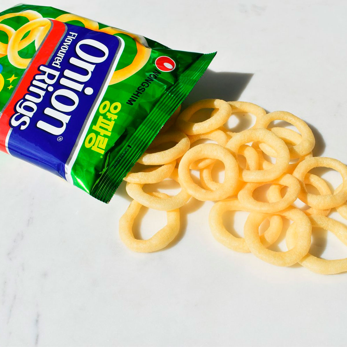 Onion Rings Botana Coreana Nongshim 90g (20pz)