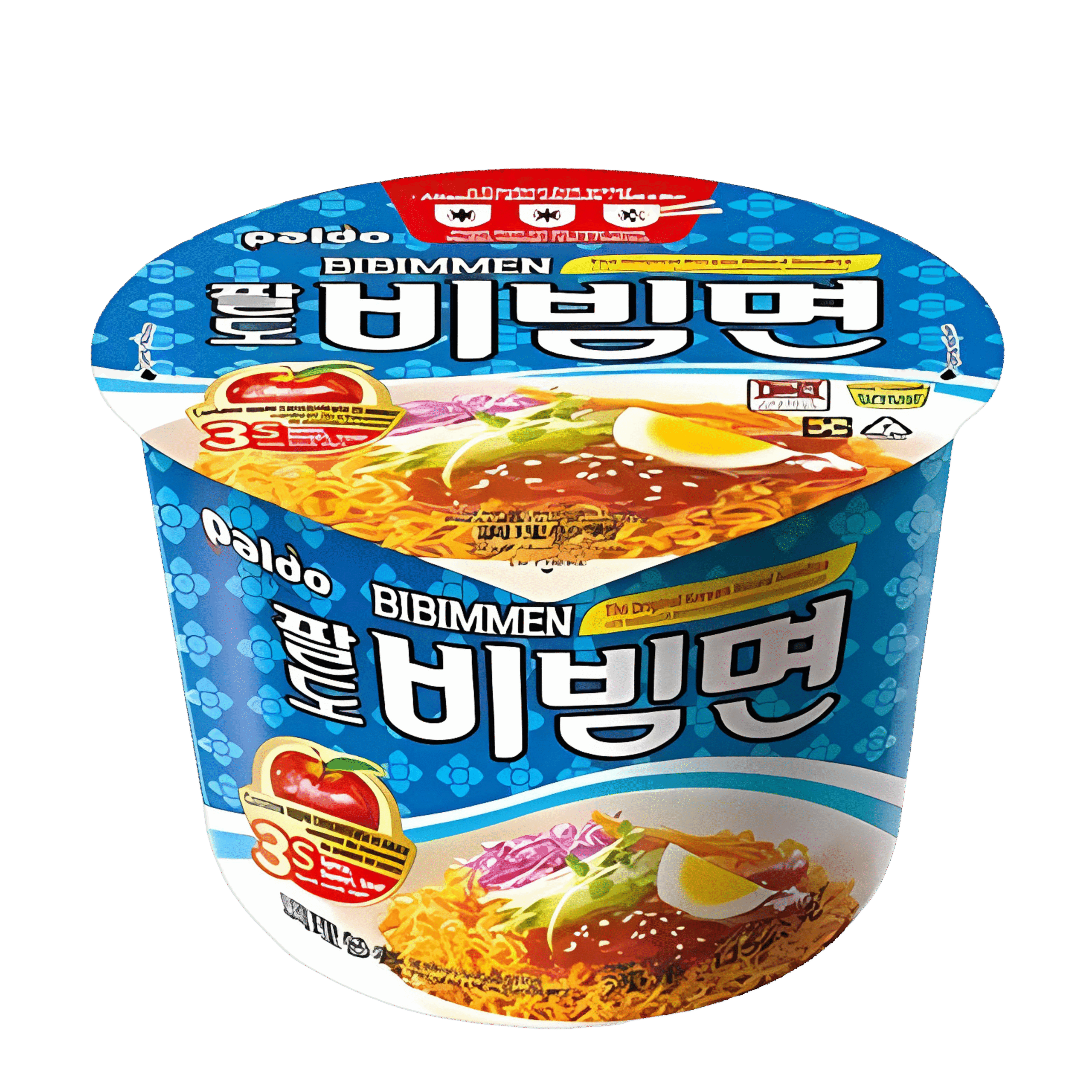 Bibimmen Ramen Salteado Paldo  Bowl 115g (6pzs)