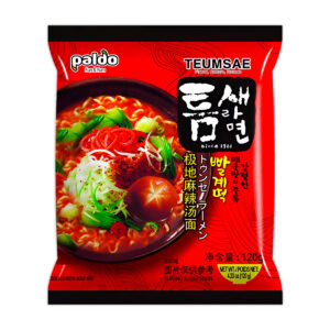 Paldo Teumsae Ramen Super Picante Bolsa 120g (20 pzs)