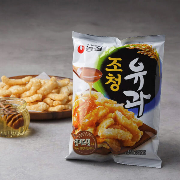 Botana de arroz U-Gua Nongshim 80g (20 pzs)