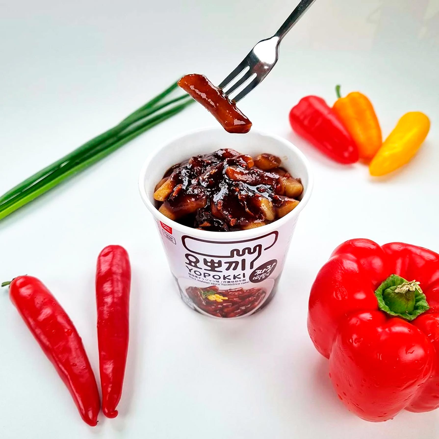 Topokki Jjajang Yopokki 120g (30 pzs)