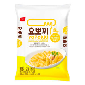 Topokki de Mantequilla Yopokki 240g (24 pzs)