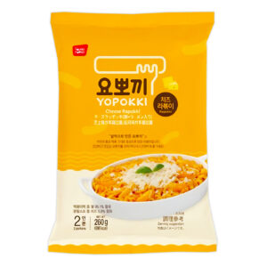 Rapokki de Queso Yopokki 260g (20 pzs)