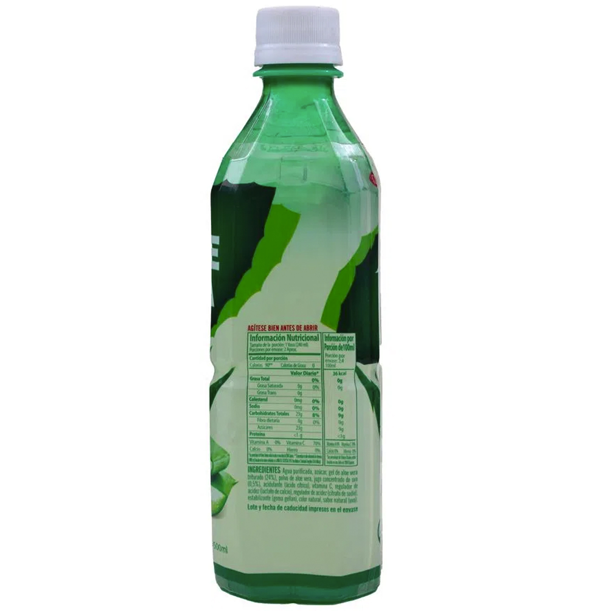 Bebida Aloe Vera Original Lotte 500ml (20 pzs.)