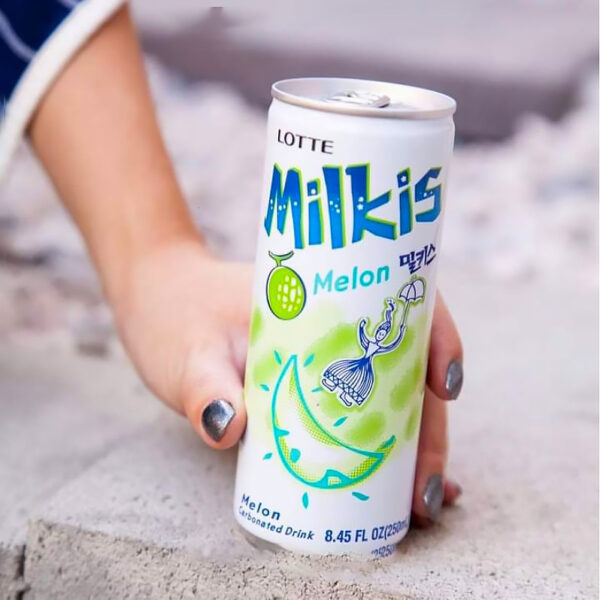 Bebida Coreana Milkis Melón Lotte 250ml (30 pzs.)