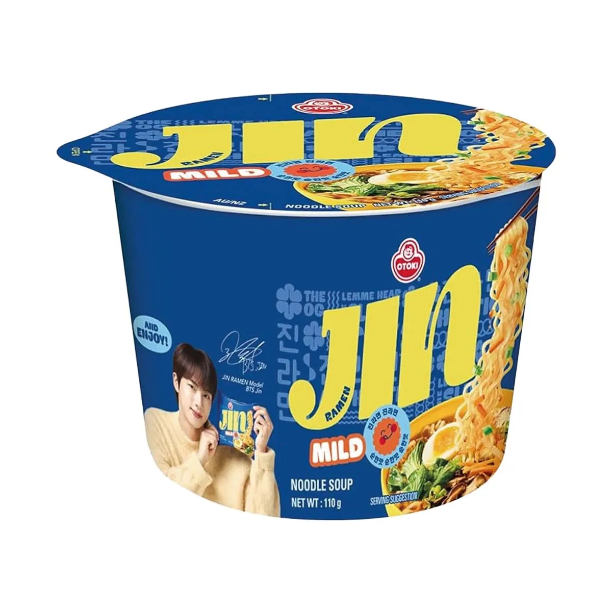 Otoki Jin Ramen Mild Big Bowl (12 pzs) 110g