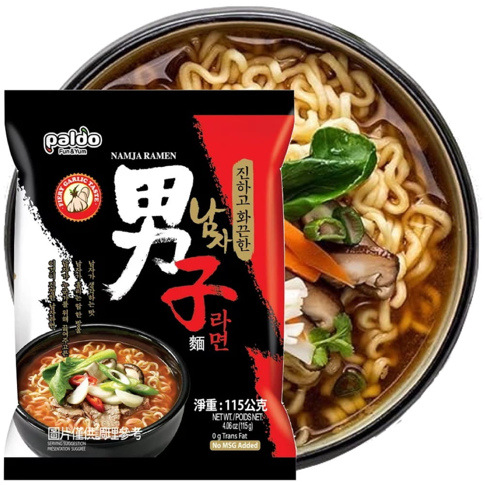 Paldo NamJa Ramen Picante Bolsa 115g (20 pzs)