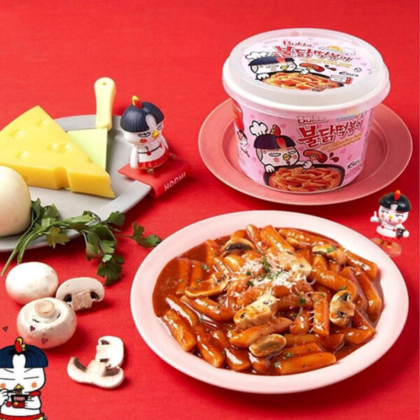 Topokki Picante Carbonara Buldak 179g (16 pzs)