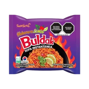 Ramen Picante Habanero-Limón Buldak 140g (20 pzs