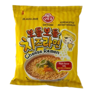 Ottogi Bodle Bodle Cheese Ramen 111g 32 Piezas
