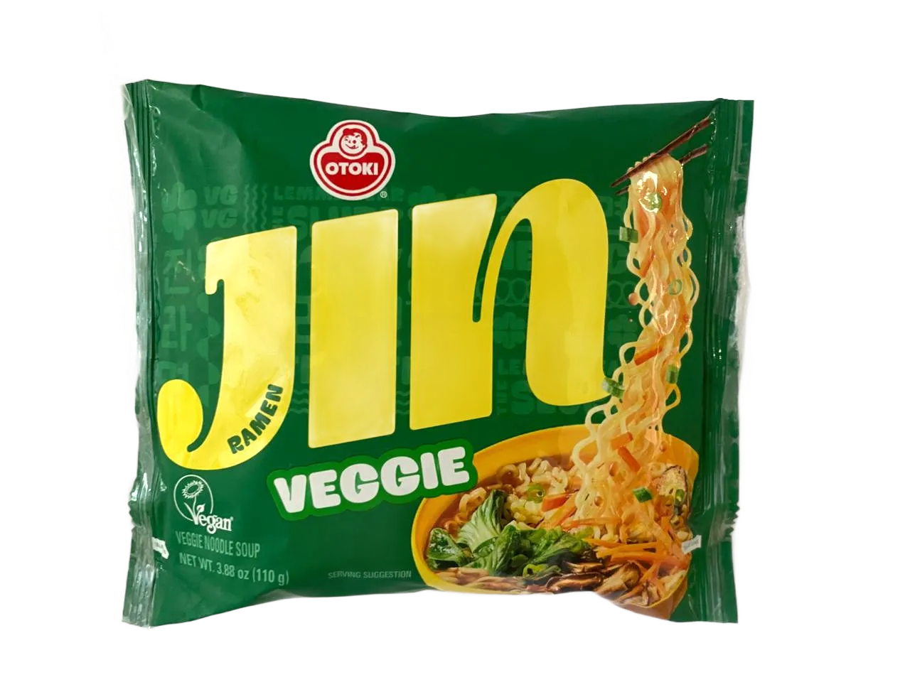 Jin Ramen Veggie 110g 32 Piezas