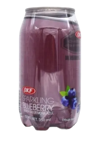 Refresco sabor Mora Azul OKF 350ml (24 pzs)