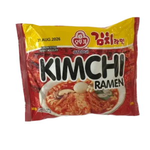 Ottogi Kimchi Ramen - Fideos Instantáneos Coreanos 120g (40pz)