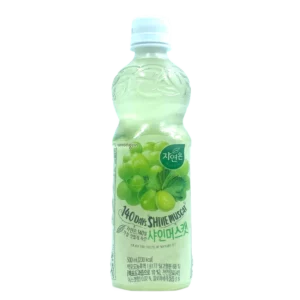 Bebida de Uva Verde Shine Muscat Coreana 500ml  24pz/caja – Refrescante y Natural