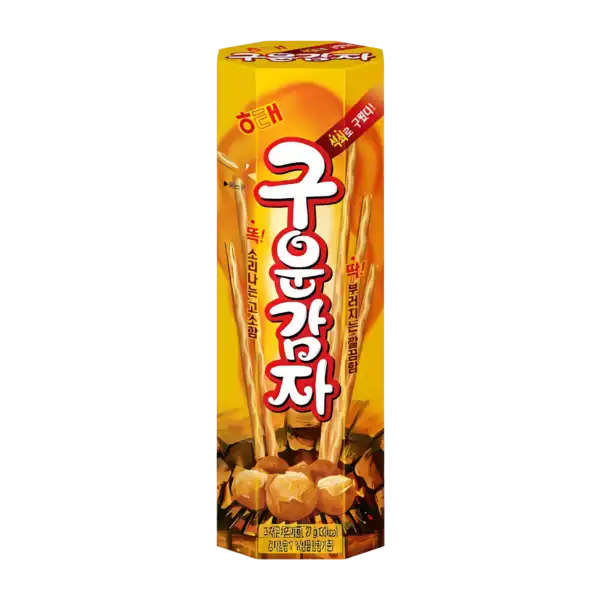 Gooun Gamja Botana Haitai Palitos de papa 27g (30 pzs)