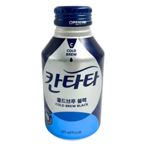 Cantata Cold Brew Black 275ml x 24 pzs – Café Coreano Cold Brew Negro, 8 kcal