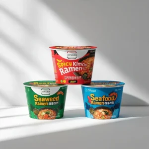 Pack Big Bowl Mix 12 pzs – Kimchi, Spicy Kimchi, Seafood y Seaweed