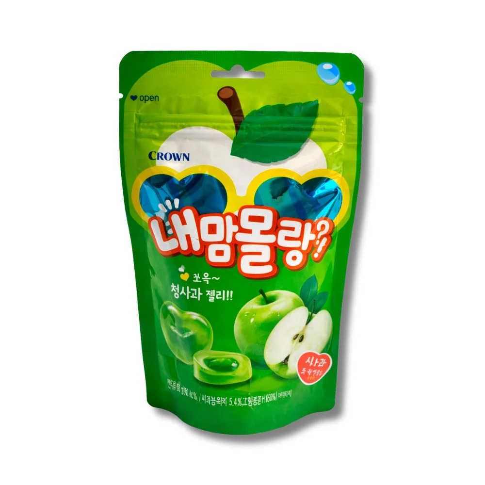 GOMITAS NEMAM MANZANA VERDE 8 pzs