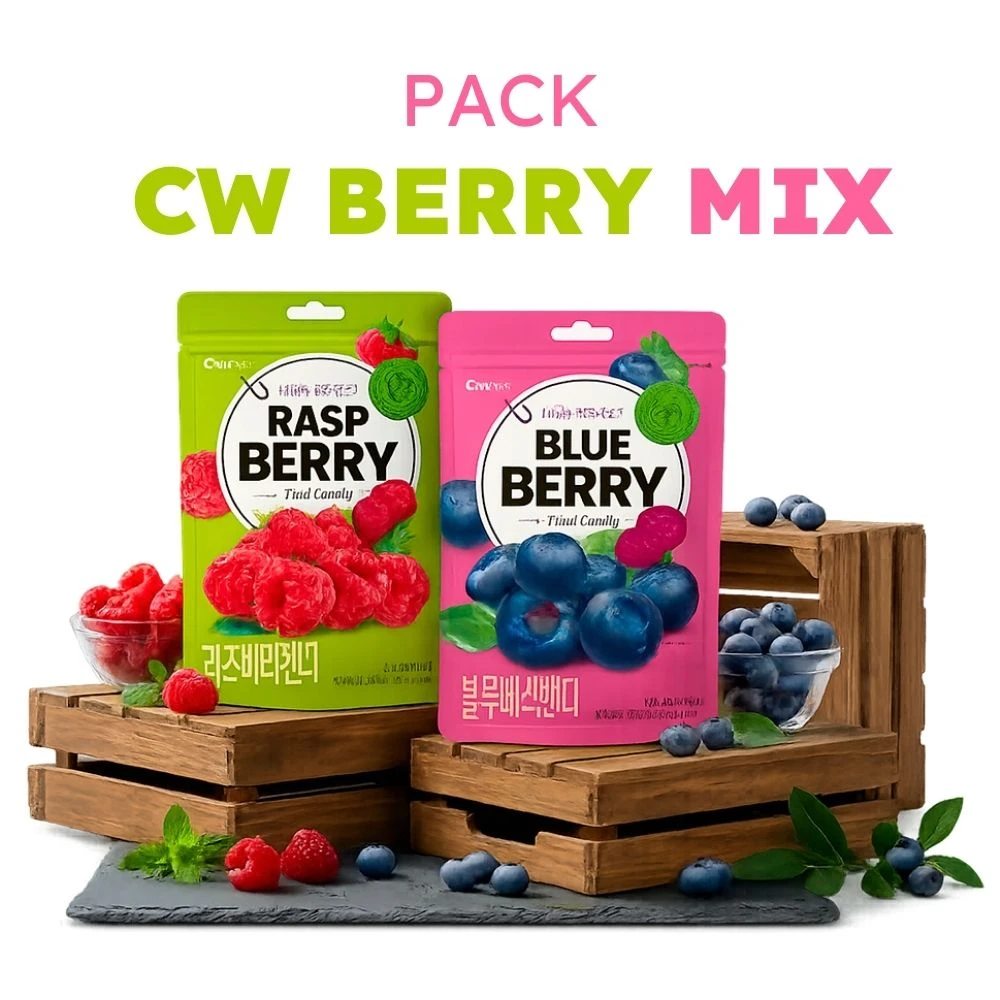 Pack CW Berry Mix (10 Blueberry + 10 Raspberry)