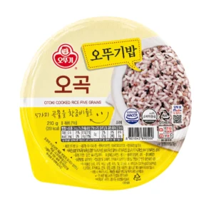 Arroz Coreano Multigrano (5 granos) Cocido Otoki 210 g (12 pzs)
