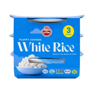 Arroz Blanco Cocido Otoki (Pack 3 Bowls) 630 g  (18 pzs)