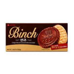 Binch Choco Biscuit 102g (20 piezas)
