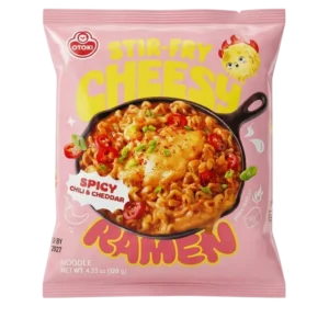 Ramen Coreano Salteado con Queso y Picante Otoki 120 g (32 PZS)