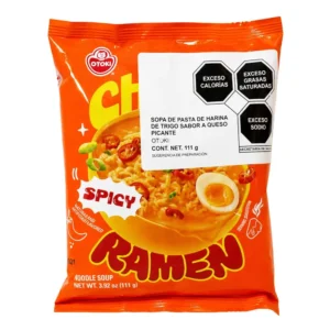 Cheesy Ramen Queso Picante Otoki 111 g (32 pzs)