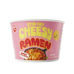 STIR-FRY Cheesy Ramen Spicy Chili & Cheddar Bowl 110 g (6 Piezas)